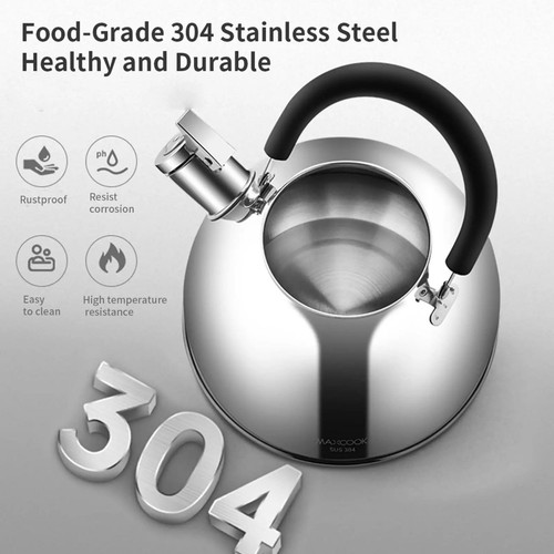 Whistling kettle litre - 3,