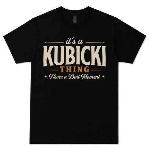 Kubicki thing never a - it's,