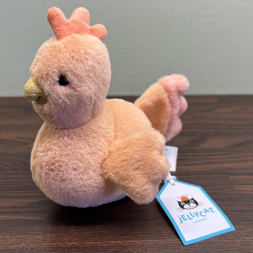 Jellycat fluffy chicken new - jellycat,
