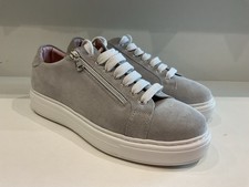 Sole Bliss Grey Platform Trainers Size 7 (40)