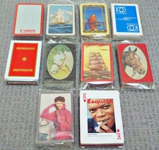 Playing Cards Job Lot of 10 Vintage Packs of Playing Cards (141)