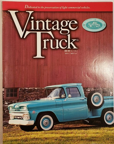 Vintage truck jun 2007 white - truck,
