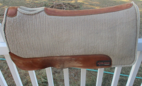 Hilason tan western saddle pad - western,