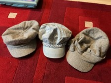 Three Baker Boy Hats , Mixed