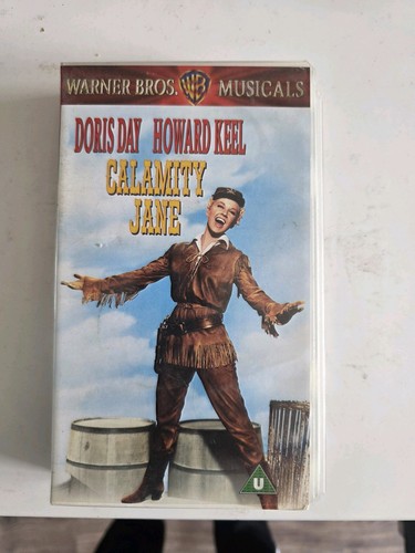 Calamity jane vhs video - calamity, tape