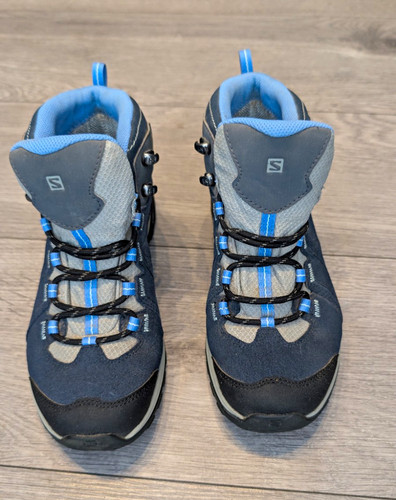Salomon suede mid hiking boots - suede,
