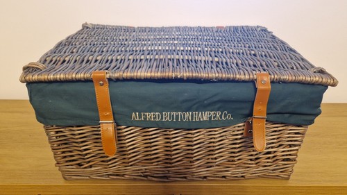 Alfred button hamper brown - co.,