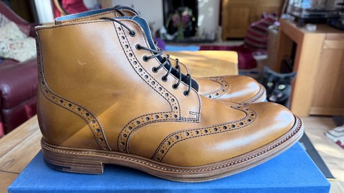 Barker butcher boots - butcher, cedar