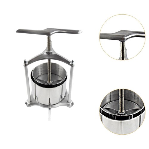 Fruit wine hand press - fruit, handle