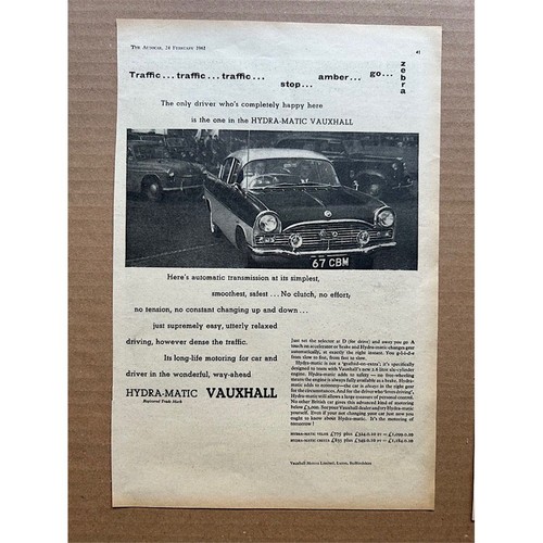 Vauxhall velox cresta - vauxhall, (1961)