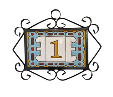 Hand-painted Ceramic Orange