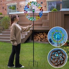 Solar Power LED Light Up Wind
