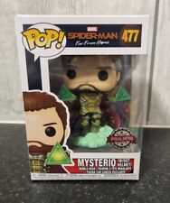 Funko Pop Marvel Spider-man No Way Home- Mysterio #477 Without Helmet