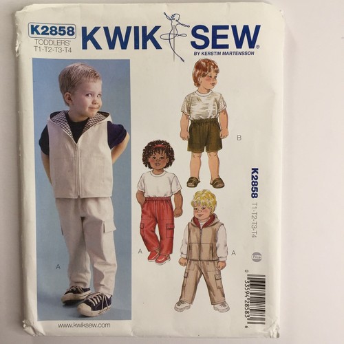 Kwiksew 2858 hooded gilet - kwiksew,