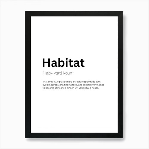 Habitat definition meaning - meaning, art