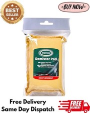 Triplewax Car Windscreen Mirror Window Synthetic Chamois Demist Demister Pad UK