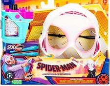Spider-Man: Across the Spider-Verse Gwen Web-Shot Slinger Mask and Blaster Set.