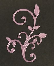 Mega Fanciful Flourish large leafy swirl Cheery Lynn metal cutting craft die