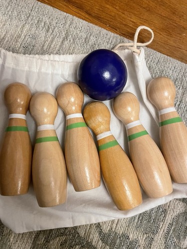 Wooden skittles - wooden,
