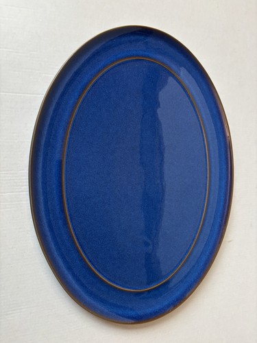 Denby imperial blue oval - blue,