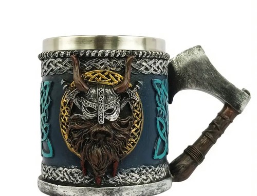 Medieval viking beer mug - viking,