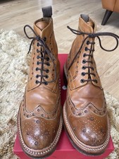 Grenson Archie Brogue Boots 8 G, In good condition little wear and tear no box