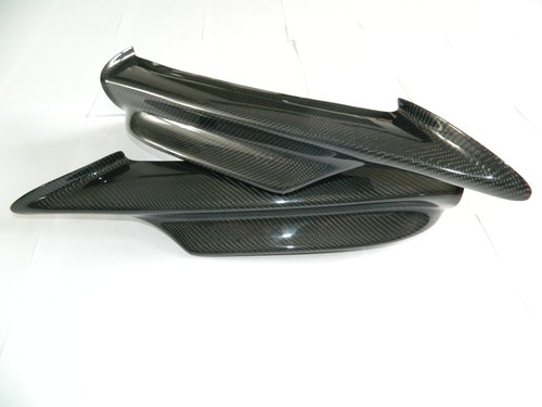 Carbon spoiler flaps front - carbon,