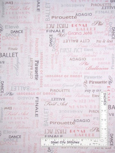 Ballet ballerina words pink - ballet,