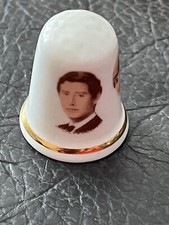 Charles And Diana Bone China Thimble