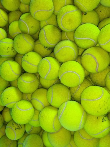 Used tennis balls - 8,