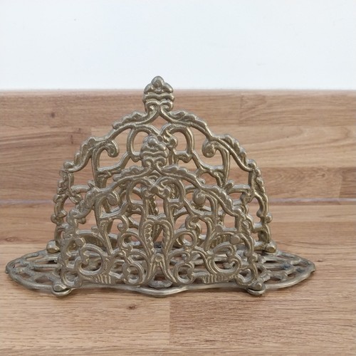 Vintage brass letter - vintage, rack