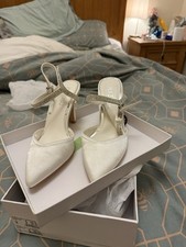 Quiz wide fit bridal heels