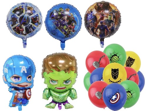 Superhero birthday balloons - superhero,