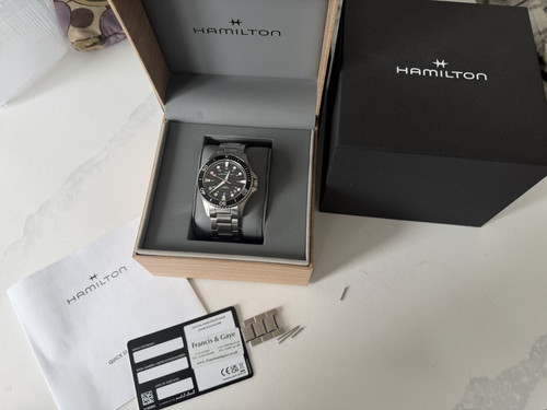 Hamilton khaki navy auto - hamilton,