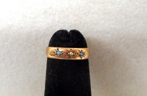 Antique victorian tiny 14k - victorian,