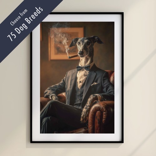 Funny dog smoking - funny,