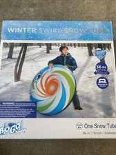 SNOW TUBE 36" Inflatable Swirl