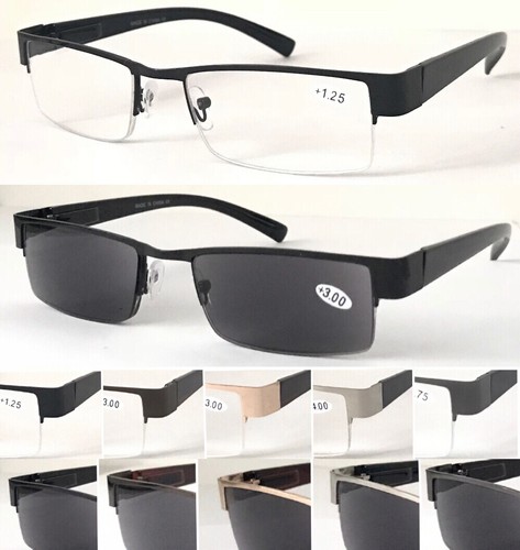 Mens semi rimless reading - mens,