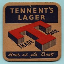 RRA15 - x1 UK beer mat - 1958 Tennent No.021 (BBCS)