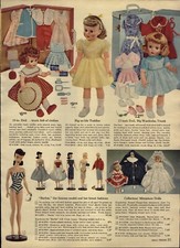 1961 PAPER AD COLOR Barbie