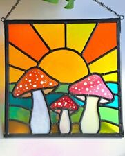 Stained Leaded Glass Panel