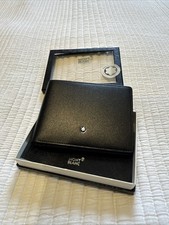 Montblanc Black Leather Card