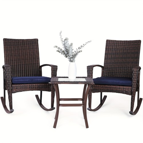 Set outdoor wicker - of, 3