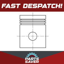 Piston fits FORD CONSUL 2.0 72