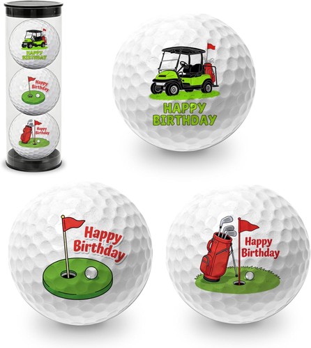 Funny golf balls - balls,, happy