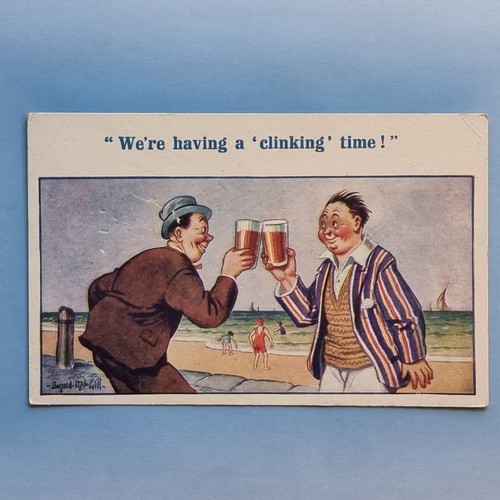 Comic postcard c1930 - comic, donald
