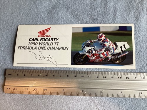 Genuine honda carl fogarty - genuine,
