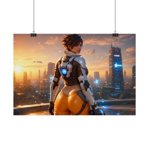Tracer overwatch poster - tracer,