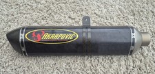 60mm Akrapovic Carbon / Titanium Race End Can With Baffle, Exhaust 