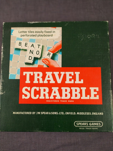 Pocket travel scrabble game - pocket,